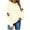 Beige-Tops, variant on Inverlee Women's Thanksgiving Sweatshirts Funny Turkey Pumpkin Graphic Sweatshirt Comfy Long Sleeve Gifts Shirts Round Neck Dressy Casual Pullover Tops