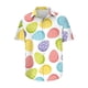 thumbnail image 3 of Camisas hawaianas de Feliz Pascua 2024 para hombre, camisas con botones y estampado de huevos de conejo, camisas casuales de verano para fiestas en la playa, blusas para hombre, 3 of 5