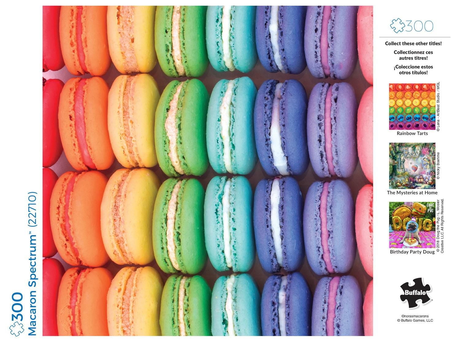 Buffalo Games - Large Pieces - Macaron Spectrum - 300 Piece Jigsaw Puzzle