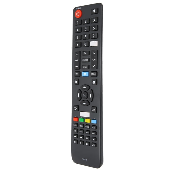 Mando A Distancia, Mando A Distancia De Repuesto Para TV, Batería AAA, Color Negro Para TV