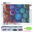 thumbnail image 2 of Kit De Pintura De Diamantes Con Cristal De Resina Que Reduce El Estrés, Pintura De Diamantes Que No Se Cae, Decoración De Oficina De 11,8x15,8 Pulgadas Para Sala De Estar Y, 2 of 7