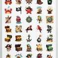 thumbnail image 4 of 35pcs-50pcs Pirate Stickers Treasure Chest Stickers Adventure Kids Stickers for Suitcase Laptop Guitar, 4 of 9