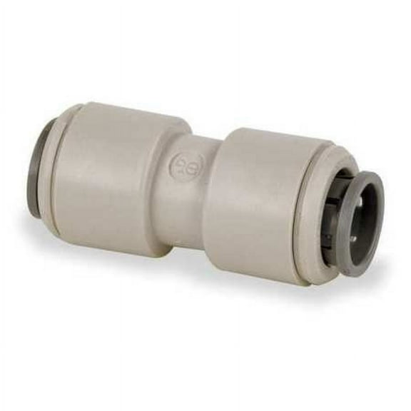 JOHN GUEST PI-0408-S Acetal Copolymer Union Adapter, 1/4 in Tube Size