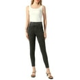 thumbnail image 2 of INSPIRE CHIC Pantalones Jeggings para Mujer Control de Abdomen Elásticos de Cintura Alta Skinny Talla XS Gris, 2 of 6