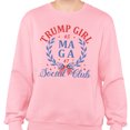 thumbnail image 2 of MAGA Social Club Sweatshirt Unisex Small Pink, 2 of 5
