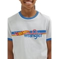 thumbnail image 5 of Wrangler® x Hot Wheels™ Boy's Tees (Speed Club, Logo, Ringer), Sizes S-XL, 5 of 6