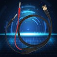 thumbnail image 1 of Cable de conector banana, P1067, 120 cm, chapado en oro, cable de prueba, eficiencia óptima, 1 of 8
