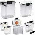 thumbnail image 5 of ProKeeper Baker's Airtight Kitchen Storage Canister Container Set for Flour, Sugar & More, Keeps Ingredients Fresh, with Accessories, 5 of 9