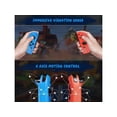 thumbnail image 5 of For Switch Controller, Wireless Controller Compatible for Nintendo Switch/OLED/Lite with 6-Axis Gyro Sensor/Double Vibration/Wake-up/Screenshot Controller Switch with Wrist Strap Red and Blue, 5 of 7
