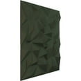 thumbnail image 2 of Ekena Millwork 19 5/8"W x 19 5/8"H Leto EnduraWall Decorative 3D Wall Panel, UltraCover Satin Hunt Club Green (Covers 2.67 Sq. Ft.), 2 of 6