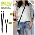 thumbnail image 3 of Gear Beast Universal Crossbody Pocket Cell Phone Lanyard Compatible with iPhone, Galaxy & Most Smartphones, Includes Phone Case Holder,Neck Strap, 3 of 6