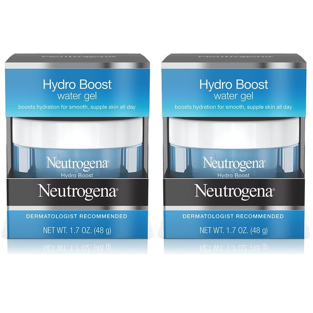 Gel para ojos Neutrogena Hydro Boost Water Gel de 50 ml, paquete de 2