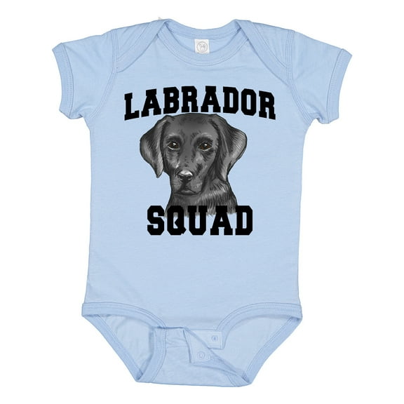Inktastic Dog Labrador Squad Boys or Girls Baby Bodysuit