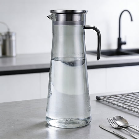 Organization and Storage on Clearance Acrylic Striped Kettle Plastic Cold Water Kettle Transparent Cool Kettle Juices Kettle Herbal Tea Kettle