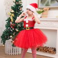thumbnail image 2 of Ropa navideña de diseño lindo y de moda para niñas, disfraces de Papá Noel, disfraces de fiesta navideña, 2 of 6