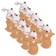 thumbnail image 1 of Aretes deAretes de M Niñas Modernos EarringDog02 5Pzas Perro Tuerca Café Silicona., 1 of 4
