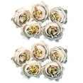 thumbnail image 2 of Happy date 10Pcs 4.5cm Artificial Flower Head Retro DIY Realistic Decorative Handcrafts Faux Rose Head Home Decor, 2 of 8