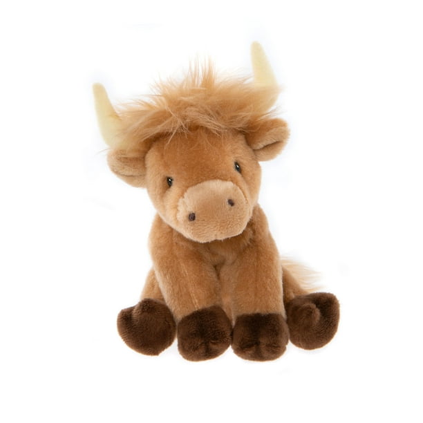 Charlie Bears Cuddle Cub Highland Vaca Peluche Peluche Juguete Suave Peluche Oso Lindo