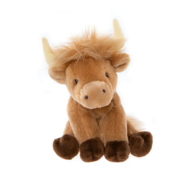 Charlie Bears Cuddle Cub Highland Vaca Peluche Peluche Juguete Suave Peluche Oso Lindo