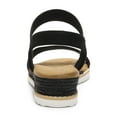 thumbnail image 5 of Burudani Women's Comfort Ankle Strap Shoes Espadrilles Wedge Sandals, 5 of 6