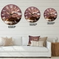 thumbnail image 4 of Designart 1 in Quartz Coastal Wall Clock, 4 of 5