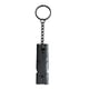 thumbnail image 4 of Silbatos de supervivencia Sunnimix acero inoxidable doble tubo negro Silbato de seguridad portátil, 4 of 8