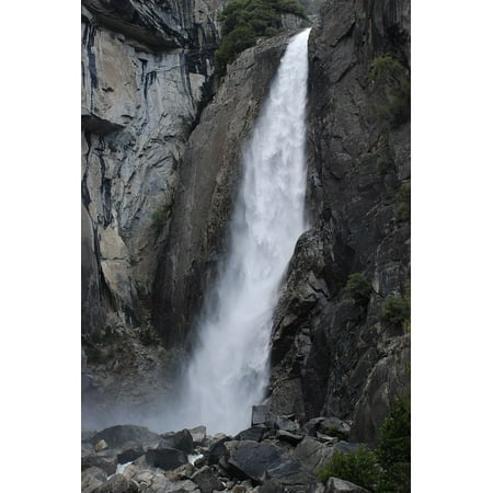 Framed Art for Your Wall Waterfall California National Park Nature Yosemite 10x13