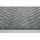 Ladole Rugs Élégant Moderne Abstrait Siffleur Contemporain Élégant Doux Shag Shaggy Zone Grise Tapis 4x6 (3'11" x 5'7", 120cm x 170cm) – image 4 sur 4