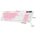 thumbnail image 2 of Teclado MageGee  Gamer Mecánico 104 Teclas USB - Rosa, 2 of 2