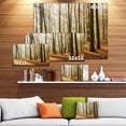 thumbnail image 3 of Bright Autumn Day in Thick Forest - Modern Forest Canvas Art, 3 of 4