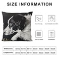 thumbnail image 5 of YINGXI , Reserved for The Dog , Decor, , for Women (Black) 22x22in, 5 of 5