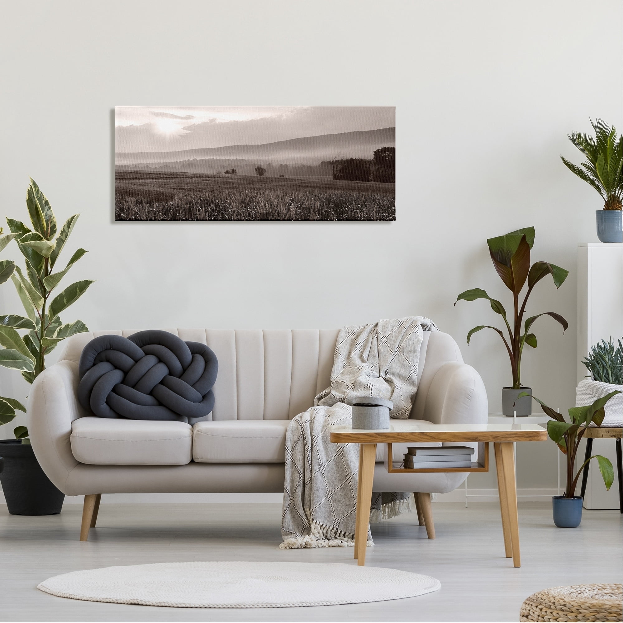 Stupell Industries Agricultural Countryside Farm Emerging Sun Rays Photography Photograph Gallery Wrapped Canvas Print Wall Art, Design by Lori Deiter