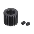 thumbnail image 1 of Uxcell 6mm Aperture 20T Mod 0.5 45# Steel Hardened Spur Diff Differential Motor Gear, 1 of 5