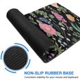 thumbnail image 6 of Long Mouse Pads for Desk,Pioneer Flower Floral Print Pattern Desk Mats on Top Of Desks, Desk Mouse Pad Extra Large with 3mm Non-Slip Base and Stitched Edge for Gaming,Office,Work,Home 35.4"x15.7", 6 of 6