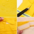thumbnail image 4 of Pet Dog Waterproof Raincoat with Reflective Strip Hoodie  Rain Poncho Jacket for Dogs Small Large Dogs Rain Coat Waterproof Jacket  Yellow 2XL, 4 of 15