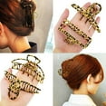 thumbnail image 2 of US 5-10 Pack Metal Jumbo Hair Claw Clip Large Strong Hold for Thick Hair Nonslip, 2 of 3