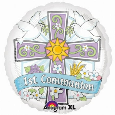 First Communion Glass - 18