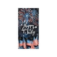 thumbnail image 2 of 70.87x35.43 Inch Polyester Independence Day Door Cover， Patriotic Front Door Banner with Rope for 4th of July Anniversary Celebration Home Decor, 2 of 6