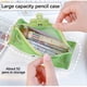 thumbnail image 3 of Xihbxyly Estuche Transparente para Lápices, Diseño de Malla de Gran Capacidad, Almacenamiento Multifuncional con Cremallera, Tela Ligera y Duradera, Neceser de Maquillaje para La Escuela, La Oficina,, 3 of 4