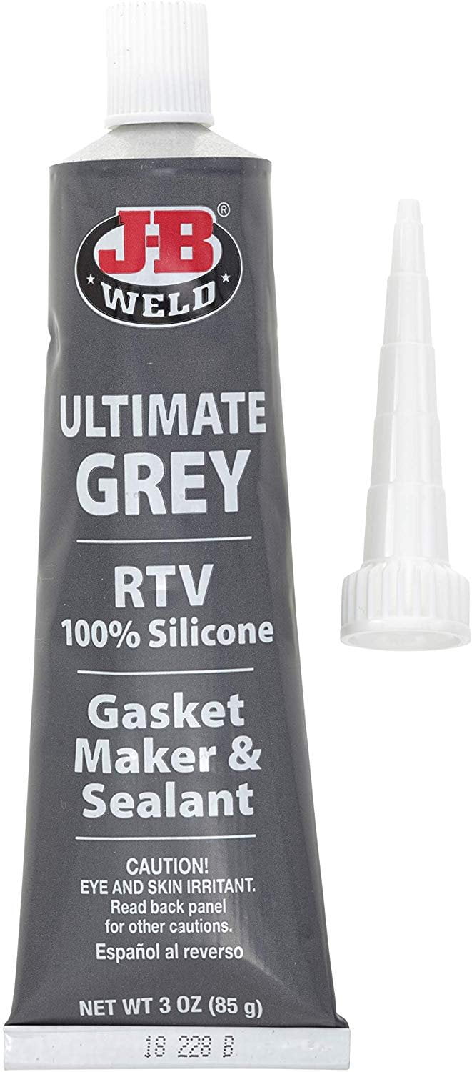 J-B Weld 31310 Clear ll-Purpose RTV Silicone Sealant and Adhesive