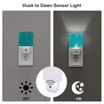 thumbnail image 3 of Goofa Blue Green Glitter Night Light, Plug-in, Dusk to Dawn Sensor, Warm White, Ambient Lighting, Ideal Kids Adults Nightlight-EU, 3 of 9