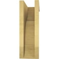 thumbnail image 4 of 7"W x 14"D x 21"H Classic Bryant Rough Cedar Woodgrain TimberThane Corbel, Primed Tan, 4 of 6