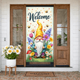 thumbnail image 5 of Floral Wreath Hello Sunshine Banner Pink Flowers Spring Backdrop Yellow Daisies Green Leaves Floral Display for Spring Party Garden Gathering Photo Backdrop, 5 of 9