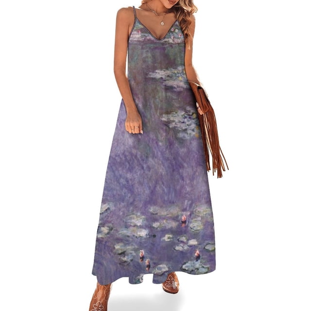 Nenúfares (Ninfas) 1908 Claude Monet Bellas Artes Vestido sin mangas