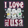 thumbnail image 2 of Men's Care Bears I Love the USA  Graphic T-Shirt, 2 of 5
