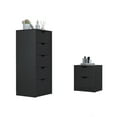 thumbnail image 4 of Newboti Furniture Raymer 2 Piece Bedroom Set, Nightstand & Dresser, Black 42727, 4 of 5