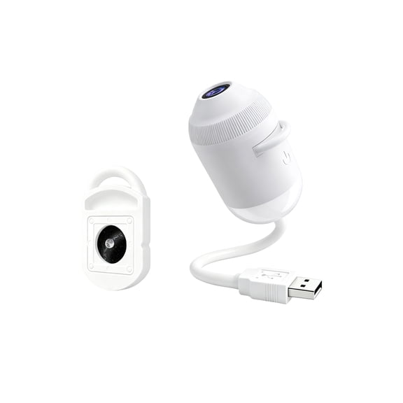 Plug and Play HD Galaxy Projector Night Light, USB Starry Sky Projection Night Light Portable Holographic Room Decor Lamp