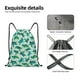 thumbnail image 4 of Fotbe Green Sea Turtle Bolsa Mochila con Cordón Estampada, Bolsa de Gimnasio Deportiva, Bolsa Cinch, Bolsa con Cordón para Hombres y Mujeres-Small, 4 of 6