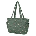 thumbnail image 2 of FORMRS Tote Bag for Women Quilted Large Capacity Travel Work Carry On Shoulder Handbag, Christmas Forest, 2 of 7