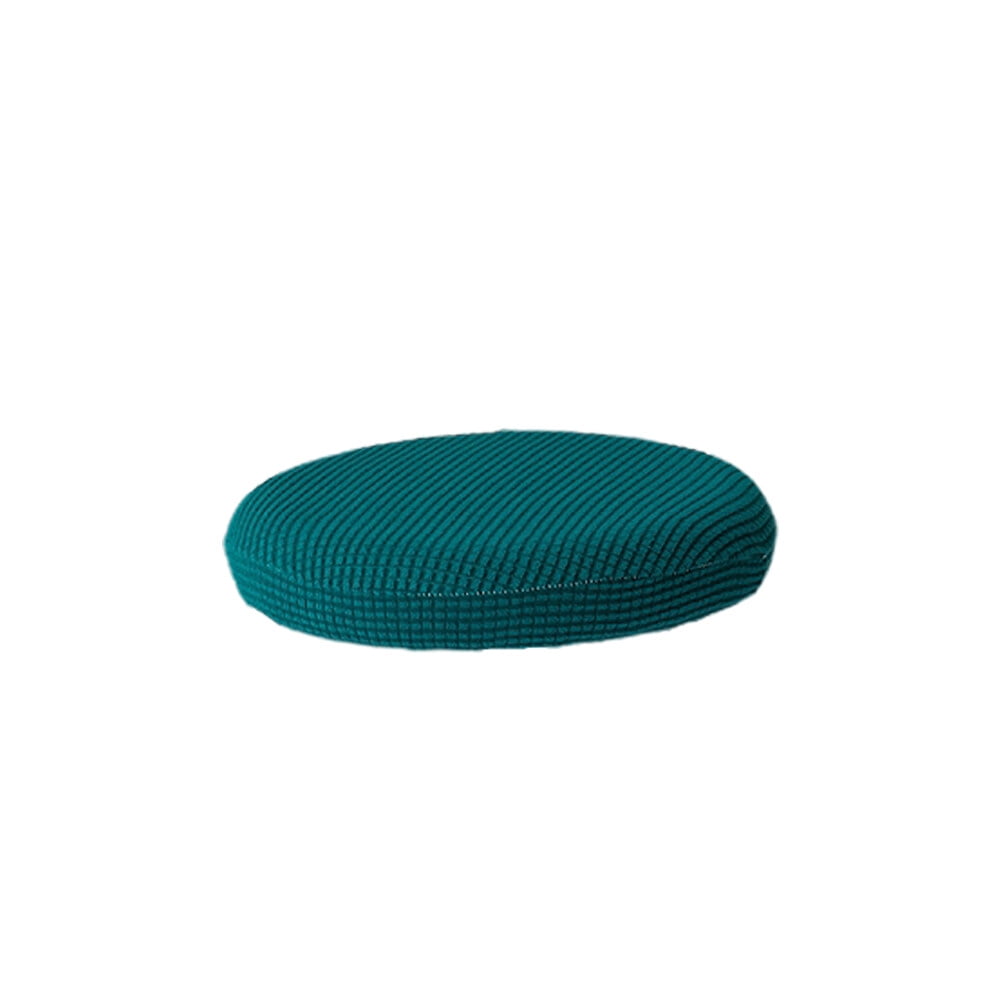 Round Bar Stool Cushion Elastic Stretchy Seat Protective Case Removable Chair Cover for Hotel